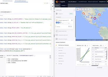 Building a Digital Twin Model with anyLogistix API