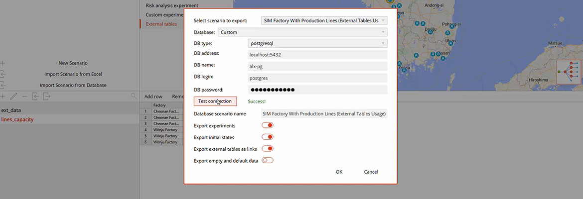 Exporting Data to a Database